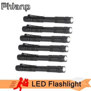 10 DB D5 LED Lámpa Lámpa Mini Hordozható 1000 lumen 1 állítsa az Üzemmód lámpa a fogorvos, illetve a Kemping Túrázás