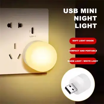 7DB Csatlakoztassa A LED-es Éjszakai Fény USB Fény szemvédő Könyv Olvasó Lámpa asztali Lámpa Teljesítmény Bank PC Laptop Notebook Aljzat