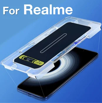 a Realme q3 q3i v13 v11 8 9 Gt Noe2 NOE 2 3 T pro képernyővédő fólia Modulok, Kiegészítők, Edzett Üveg Védelem Védő