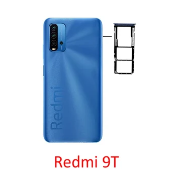 A telefon a SIM-SD-Kártya Tálca Az Xiaomi Redmi 9T Eredeti Új Chip Kártya Foglalat Jogosultja Fiókban Része Fekete, Kék Redmi termelés 8 tonna + Pin