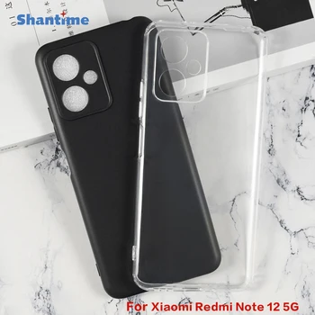 A Xiaomi Redmi Megjegyzés 12 5G Kína Gél Puding Szilikon Telefon Védő Vissza a Shell A Xiaomi Poco X5 5G Kína Puha TPU Esetben