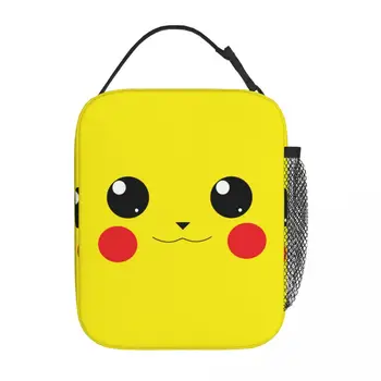 Aranyos Pikachu Arcát, Szigetelt Ebédet Pokemon Kiegészítők, Élelmiszer Doboz Divat Hűvösebb Termikus Bento Box Iskola