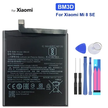 BM3D Telefon Csere Akkumulátor Xiaomi Mi 8 SE , 3020mAh