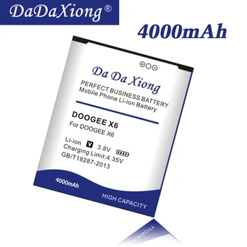 DaDaXiong 4000mAh A DOOGEE Pro X6 mobiltelefon Akkumulátor