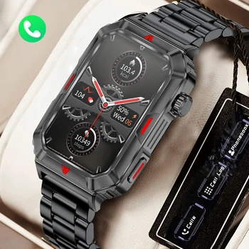 elektronikus watche Három Védelmi Intelligens Karóra 1.57-es Teljes Képernyőn Érintse meg az Egyik Gombot a Kapcsolat a Bluetooth Hívás Vízálló Karkötő