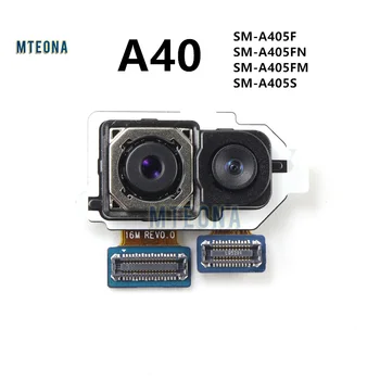 Eredeti Hátsó Hátsó Kamera A Samsung Galaxy A40 A405 Fő Néző Elülső Kamera Modul Flex Csere Alkatrészek