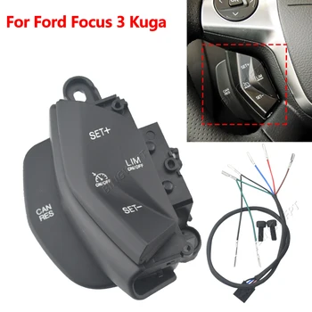 Ford Focus 3 2012-2014 Kuga 2012-2015 Tempomat Kapcsoló Multifunkciós Kormánykerék Gombra