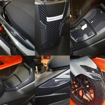 Forza300 Matrica Motorkerékpár Tartozékok Protector 3D Epoxi Műgyanta Matrica Készlet Honda Forza 300 2018 - 2020