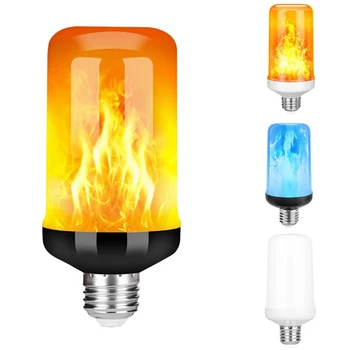 LED Láng Hatású Izzó E27,Dekoratív Pislákoló Reális Tűz, a Fény Izzó,Fesztivál, Dekoráció Lámpa