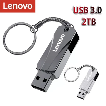 Lenovo pendrive USB 3.0 2 tb-os USB pendrive 128GB 1 tb-os nagysebességű Hordozható Pendrive Memary Stick Ingyenes Szállítási Laptop/Tablet