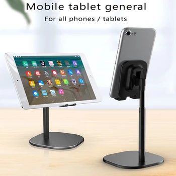 Luxus Okos Telefon, Tablet Teleszkópos Asztali Állvány tartó iPhone Samsung Huawei Xiaomi Szuper Mobil Telefon Fém Támogatás