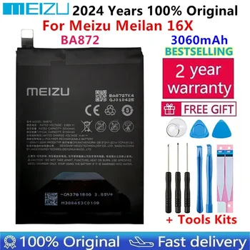 Meizu 100% Eredeti 3060mAh BA872 Akkumulátor Meizu Meilan 16X Telefon Legújabb Gyártási Magas Minőségi Akkumulátorok Volta+ Eszközök