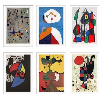 Modern Absztrakt Picasso Ábra Vászon Festmény Splice Arcát Geometriai Poszterek, Nyomatok Wall Art Kép, Nappali, Otthon Dekoráció