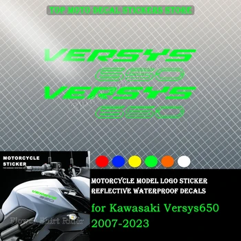 Motoros Matrica Vízálló Matrica A Kawasaki Versys650 Versys 650 2007-2023 Fényvisszaverő Matricák Vízálló