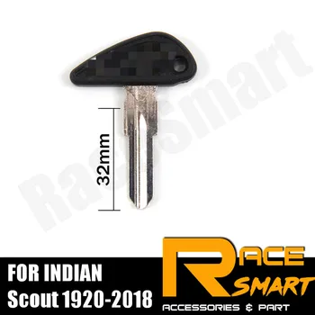 Motoros Vágatlan Üres Kulcs Indian Scout 1920 - 2018 Penge Kulcsok Gyűrűk Fekete Piros Motorkerékpár