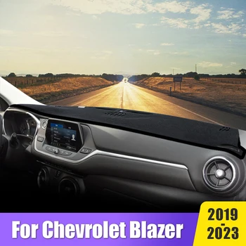 Műszerfal Kerülje a Fény Pad Chevrolet Blazer 2019 2020 2021 2022 2023 Anti-UV, Csúszásmentes Szőnyeg Protector DashMat Autó Tartozékok