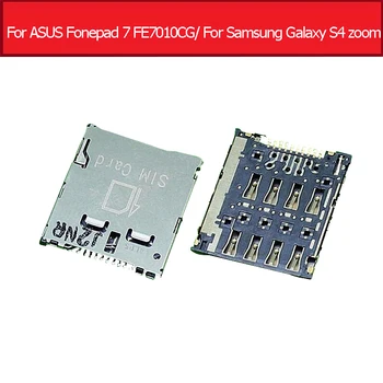Sim-Kártya Foglalat Samsung Galaxy S4 zoom C101, valamint I8730 Sim-kártyaolvasó adapter ASUS Fonepad 7 K004 FE7010CG Sim slot tálca