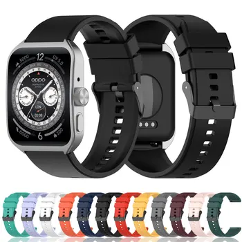Szilikon Szíjjal Az Oppo Watch4 Pro Karkötő Karkötő Csere Puha Smartwatch Watchband Tartozékok Oppo Óra 4 Pro