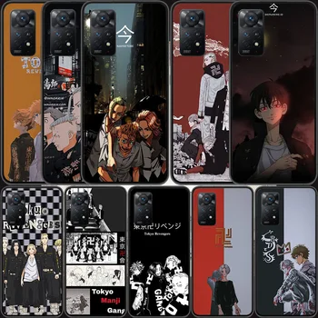 Tokió Revengers Telefon Esetében A Xiaomi Redmi Megjegyzés 12 Plus 12S 11 11T Pro 5G 11E 11 4G 10 10 9 9-ES 9T 8 8 TONNA 7 6 5 Fedél Shell Coqu