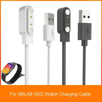 Töltő Adapter Kompatibilis a Imilab W02 USB-Töltés Bölcső-Dock Kábel Konzol Smartwatch Állni Állomás