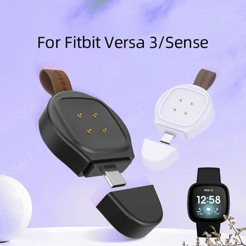 USB Órát Töltő Fitbit Versa 3 értelemben Intelligens Karóra Gyors Töltés Sport Classic Smartwatch Tartozékok