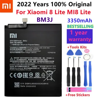 Xiao Mi Eredeti Telefon Akkumulátor BM3J A Xiaomi 8 Lite MI8 Lite Nagy Kapacitású Polimer Akkumulátor Csere 3350mAh, Ingyenes Eszközök