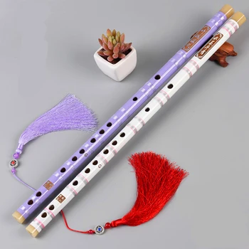 yunnan Egy szakasz Bambusz Furulya Flauta Instrumento Zenei E F G Gombot flauta chinesa Dizi Keresztirányú Fuvola Nyitott Lyuk muzyka