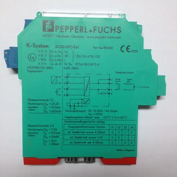 Új, Eredeti Pepperl + Fuchs hőmérséklet biztonsági rács KFD2-UT2-EX1 KFD2-UT2-EX2
